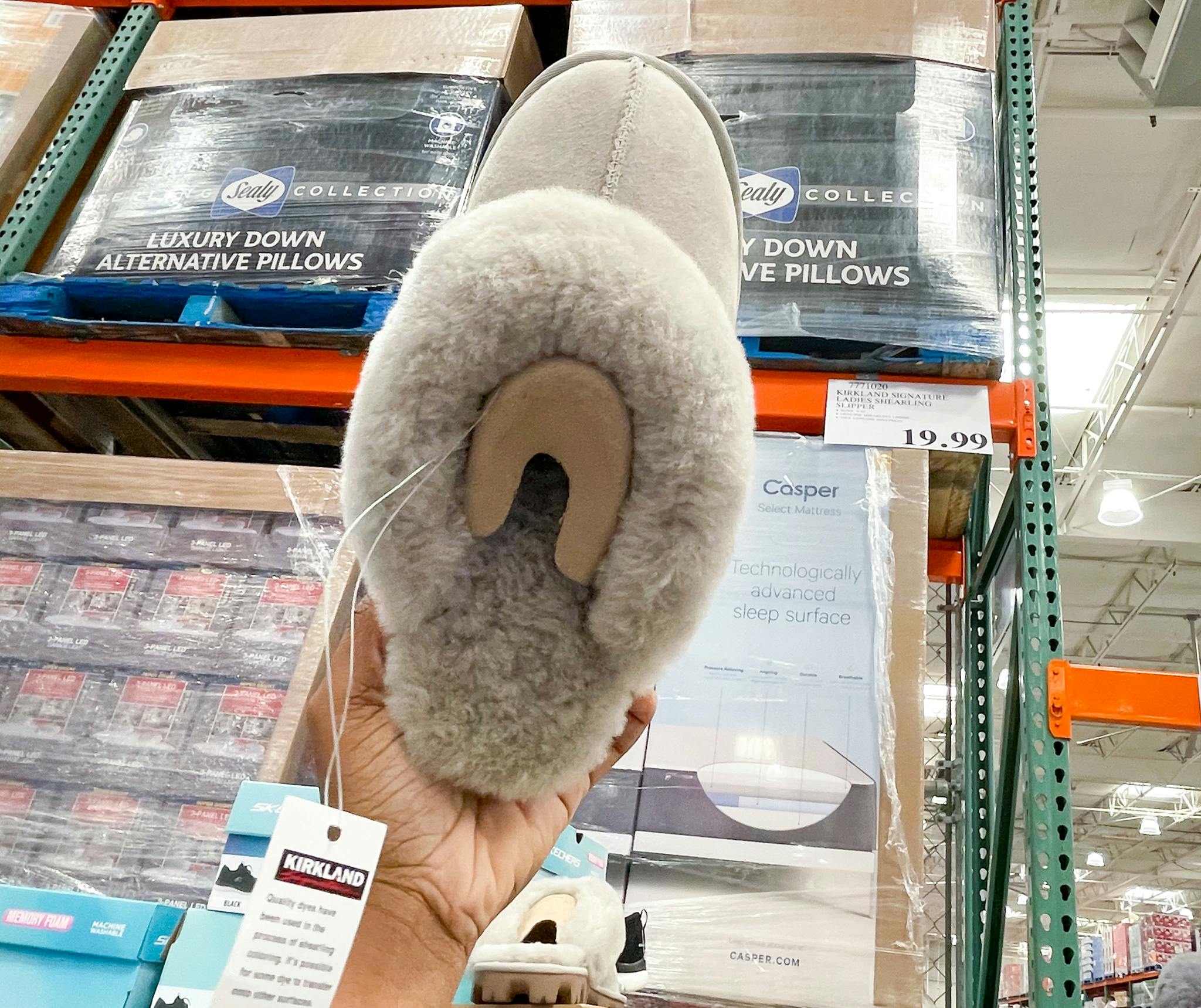 costco ladies sheepskin slippers