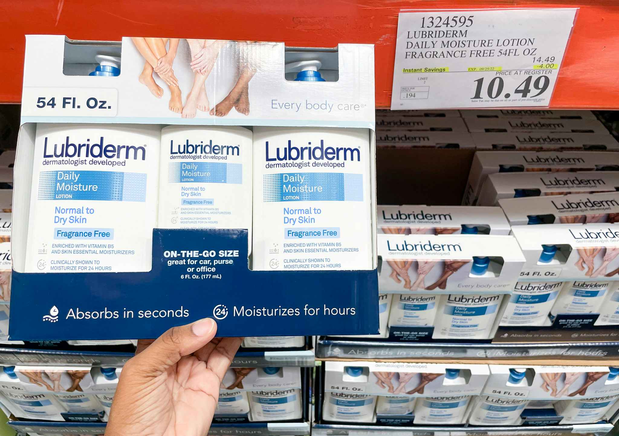 lotion at costco