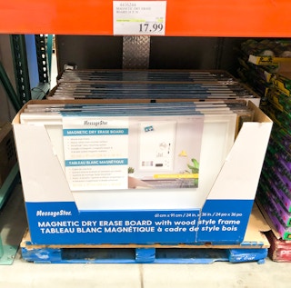 magnetic dry erase board at costco