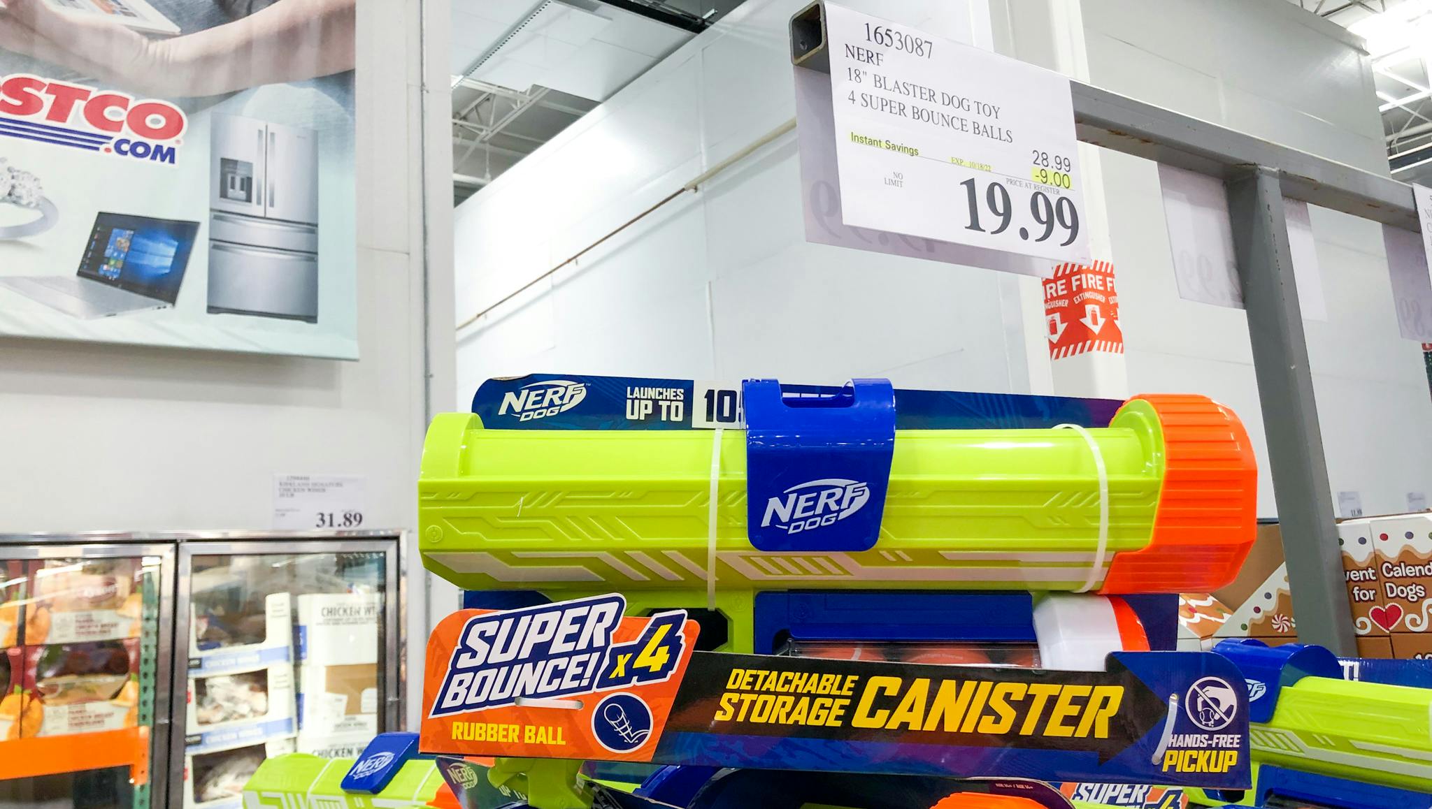 Nerf 18" Blaster Dog Toy, Just 19.99 (Reg. 28.99) at Costco The