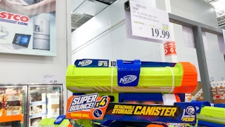 nerf blaster dog toy at costco