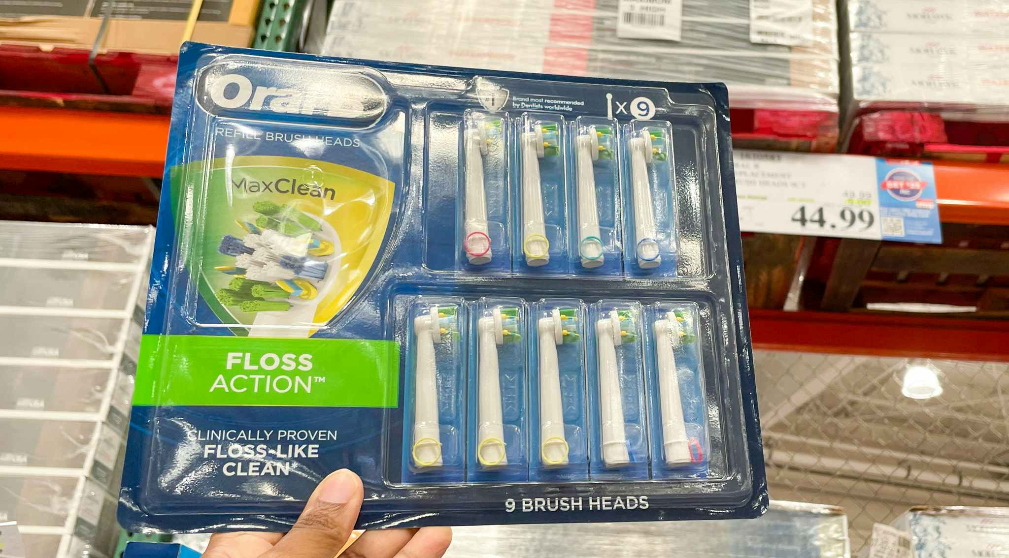 toothbrush replacement heads hand held at costco