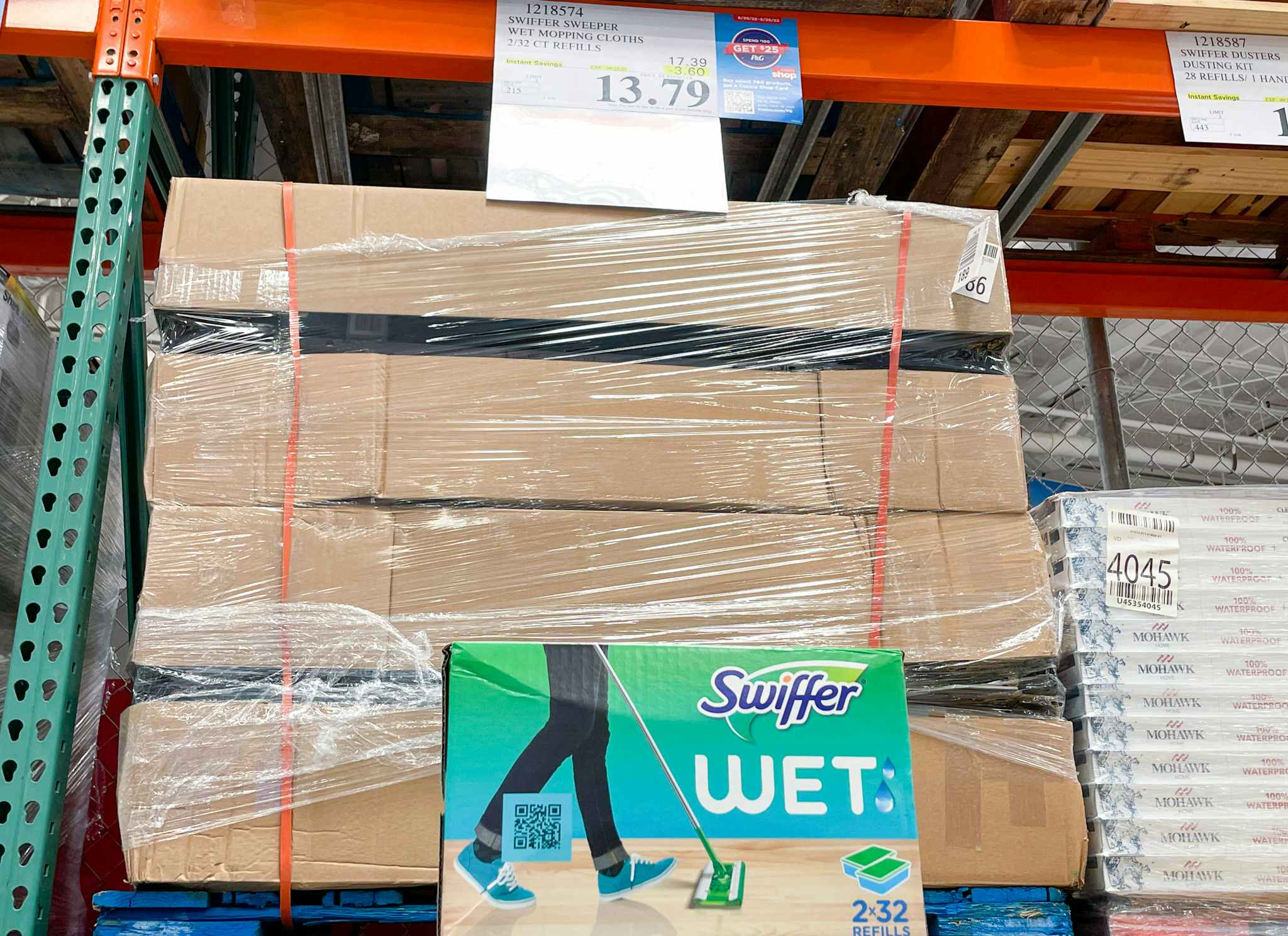 wet mopping cloths at costco