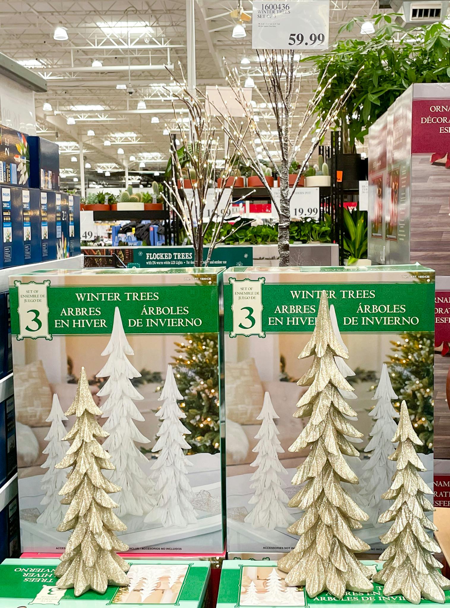 Newly Stocked Christmas Trees Decor More At Costco The Krazy   Costco Winter Trees Set Of 3 Sept 2022 1663597328 1663597328 