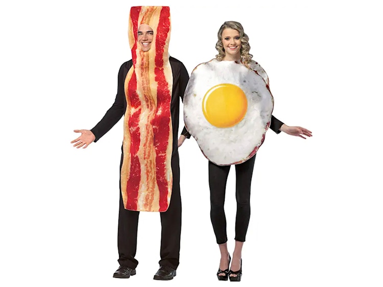 bacon and eggs couples halloween costumes