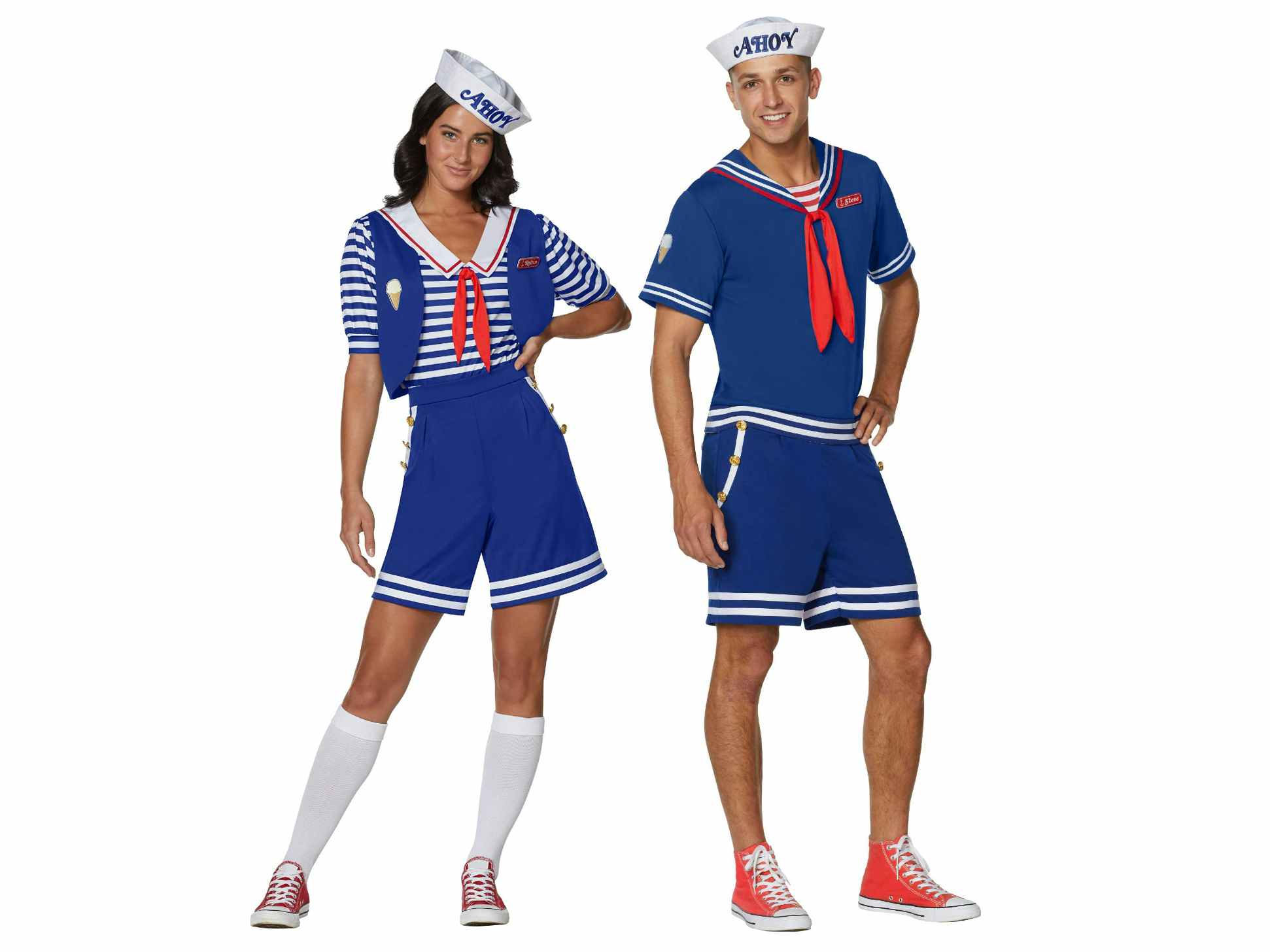 stranger things robin and steve scoops ahoy couples halloween costume