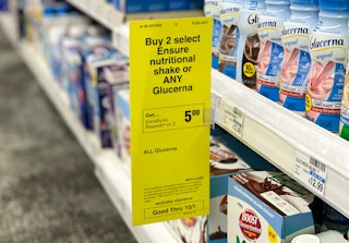 glucerna extrabucks signage