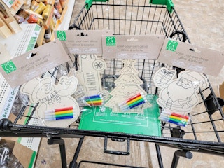 christmas coloring crafts