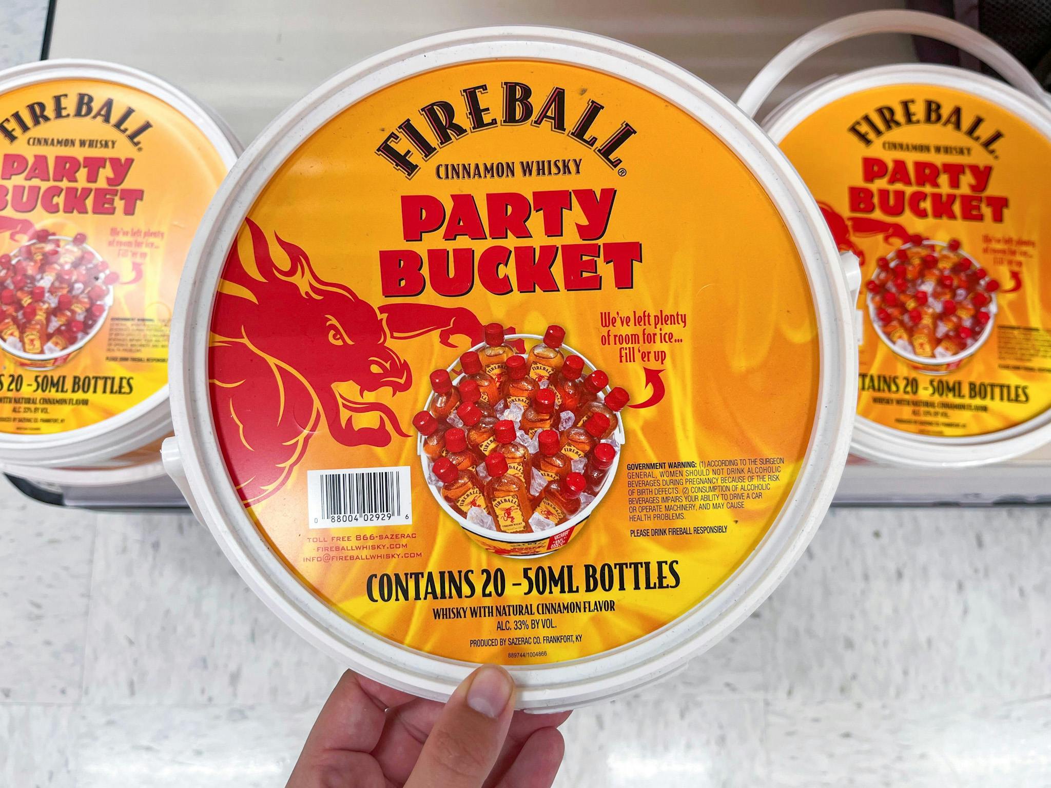 Halloween Treats for Adults — Fireball Party Bucket Now at Target The