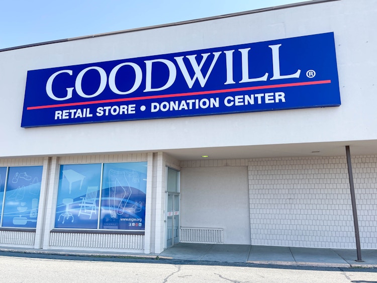 outside goodwill store front 