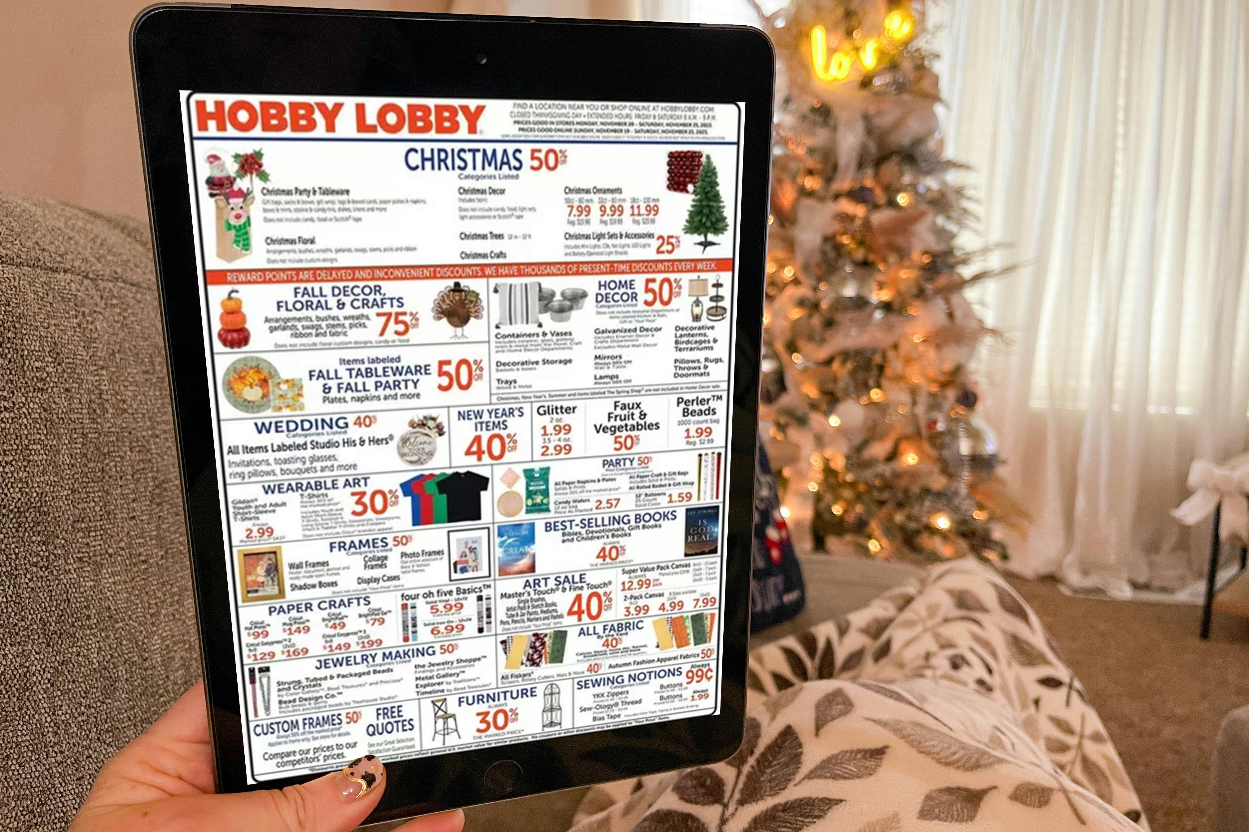 Hobby Lobby Black Friday 2024: What To Expect During Next Year's Sale ...