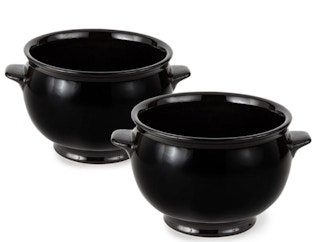 set of two cauldron candy bowls