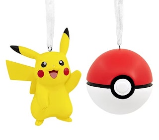 jcpenney hallmark pokemon ornaments 