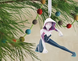 jcpenney spider gwen ornament