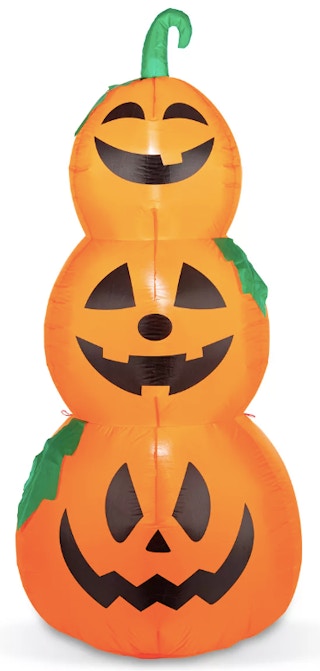kohls 6' Stacked Pumpkins Inflatable Outdoor Decor stock image 2022