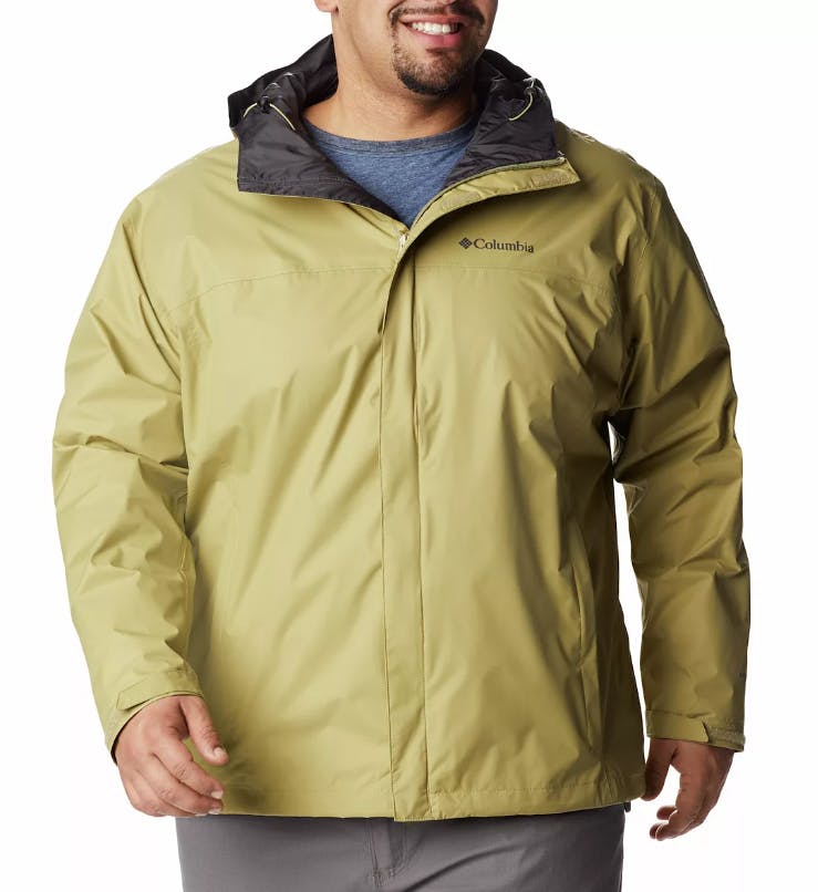 Big & Tall Columbia Omni-Tech Packable Waterproof Hooded Jacket