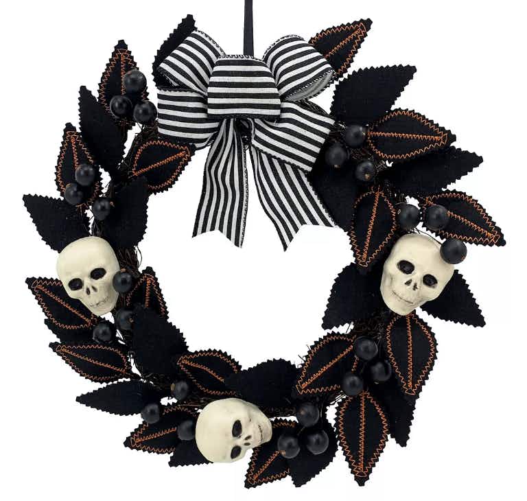 Celebrate Together⢠Halloween Skull Wreath