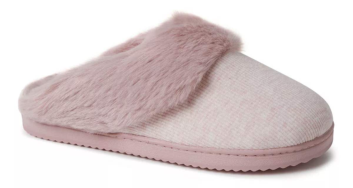 dearfoams womens slippers