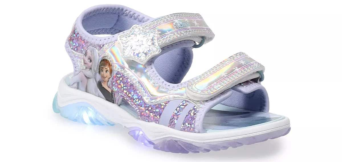 disney frozen toddlers sandals