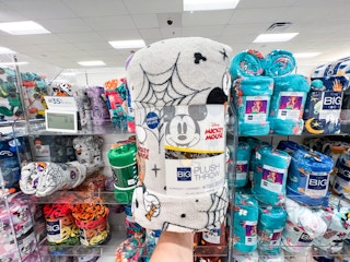 the big one disney plush throw