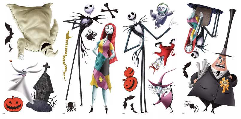 Disney's The Nightmare Before Christmas Wall Decals by RoomMates