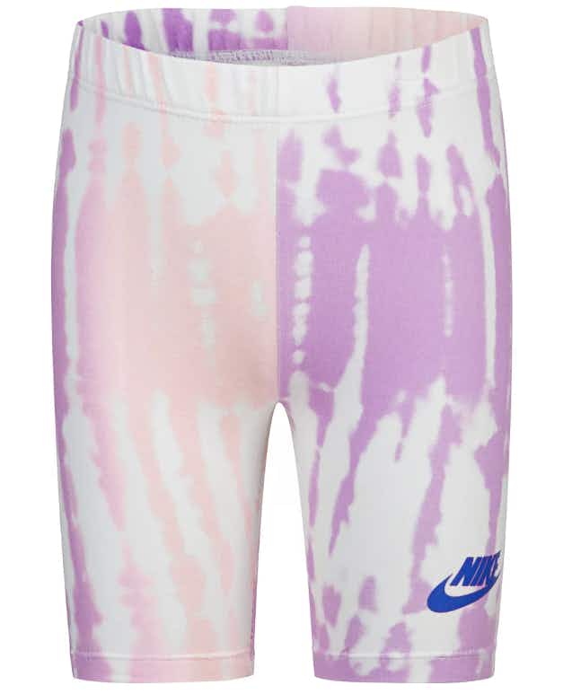 Girls 4-6x Nike Tie Dye Bike Shorts