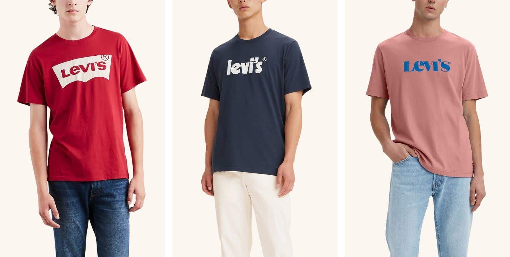 levi's mens tees
