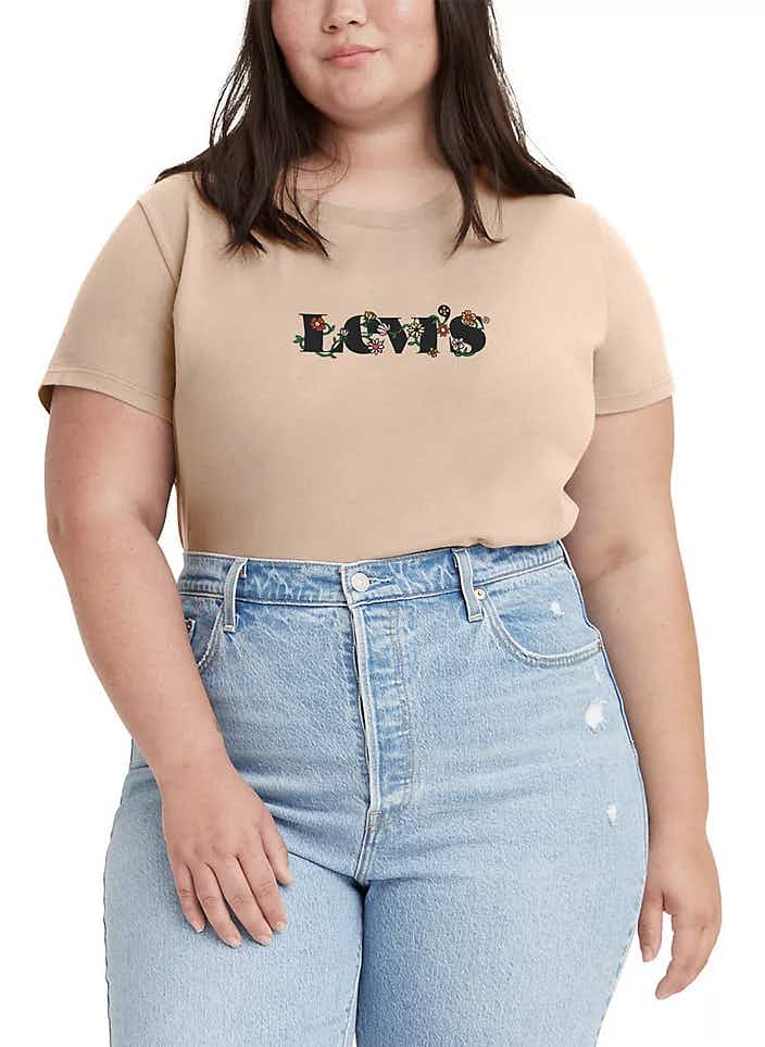 levi's womens plus size tee