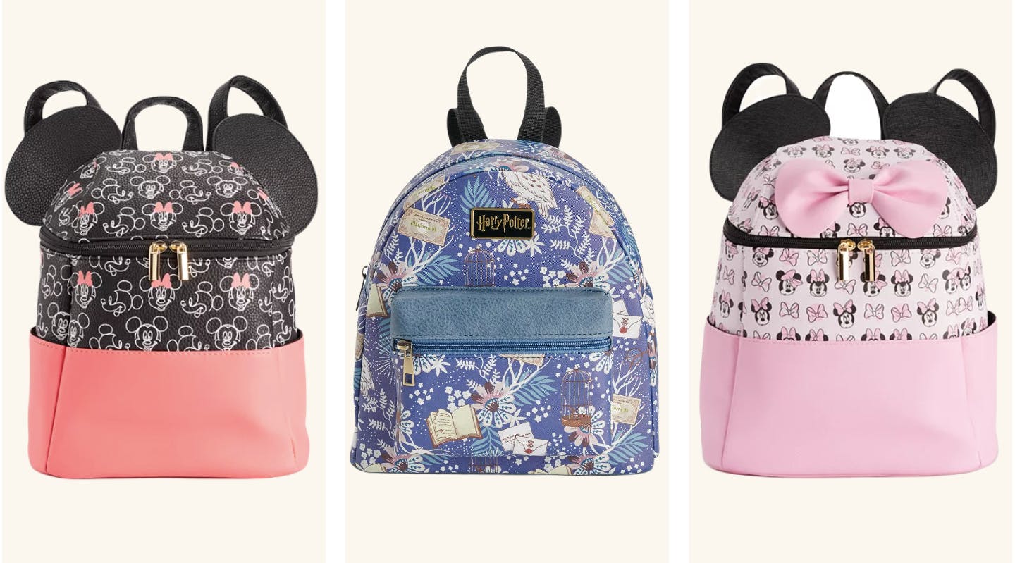 Harry Potter & Disney Minnie Mouse Loungefly Dupes, Only 21.25 at Kohl