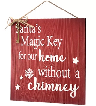 National Tree Company Santa's Magic Key Wall Decor