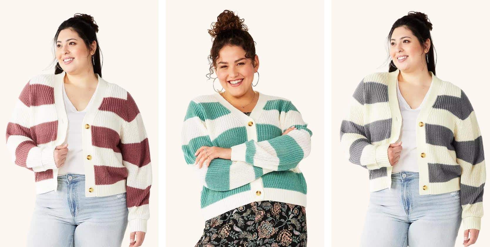 juniors plus size cardigans
