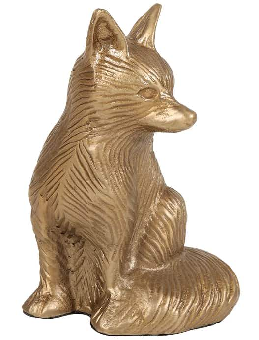 Sonoma Goods For Life Brass Finish Fox Table Decor