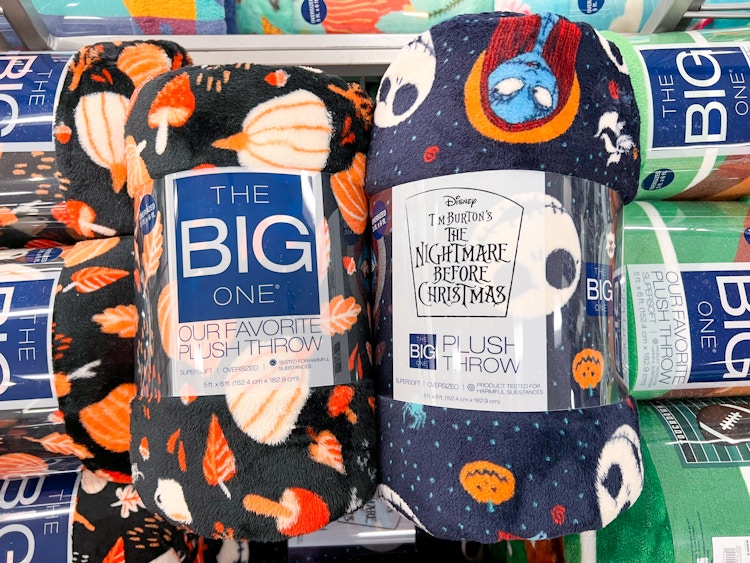 Halloween The Big One Plush Throw Blankets in Kohls