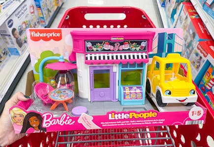 Little People Barbie City Adventures Cafe and Cab
