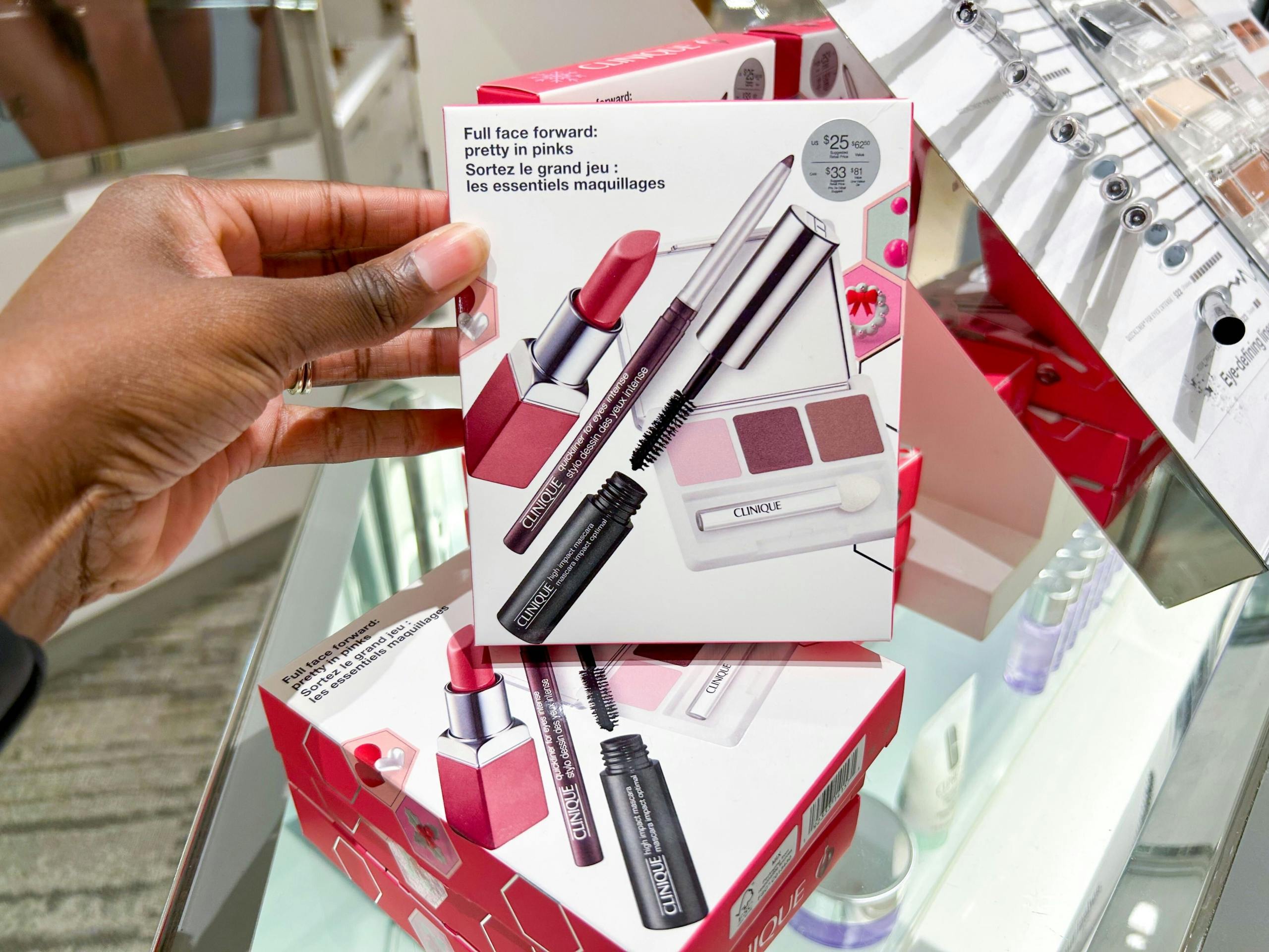 Clinique 4-piece mini makeup gift set