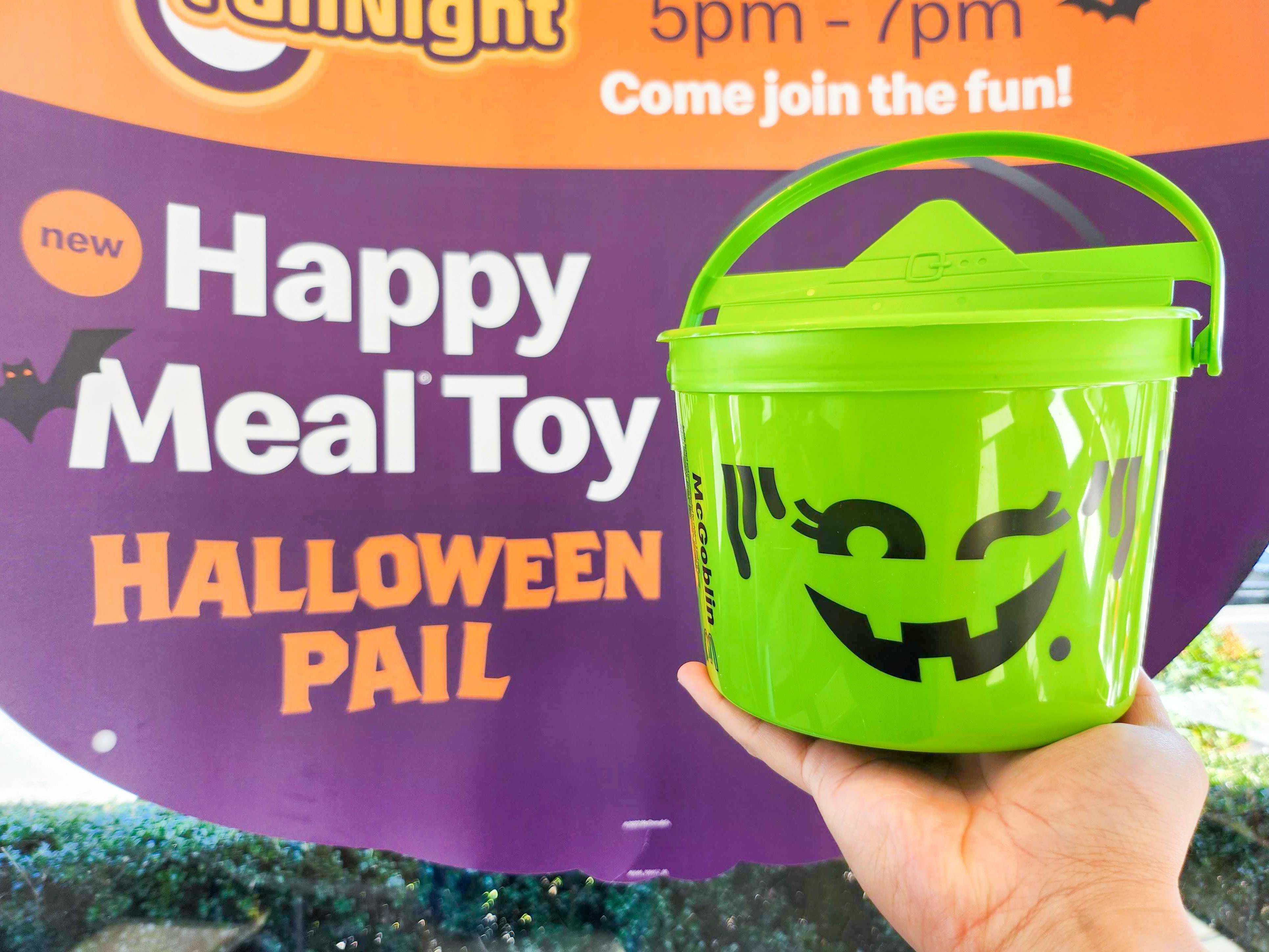 McDonald's Halloween Buckets Have Returned — Get 'Em While They Last!