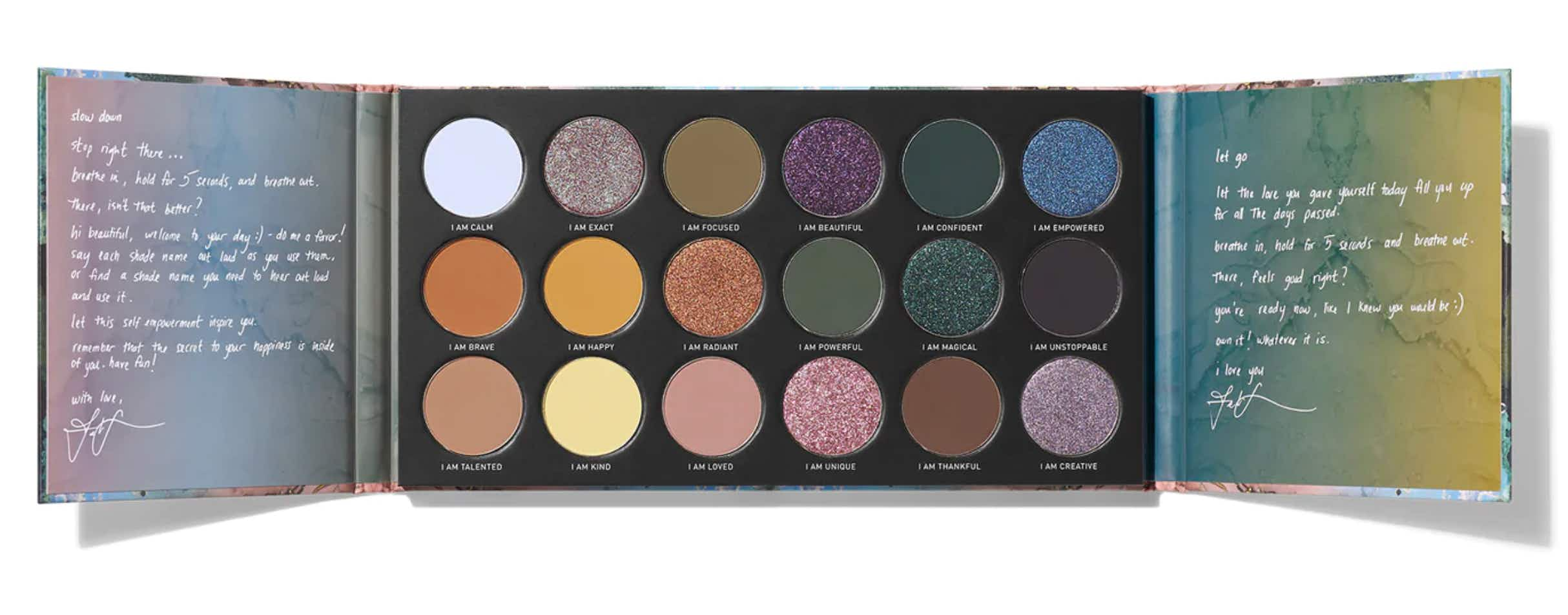 a morphe eyeshadow palette