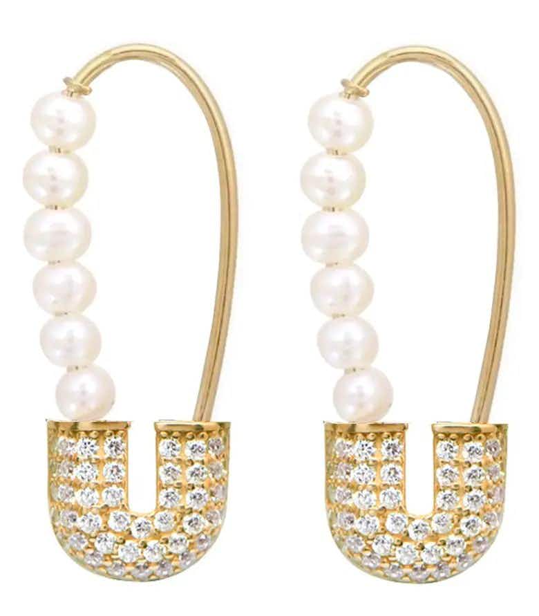 nordstrom rack gabi rielle white freshwater pearl earrings
