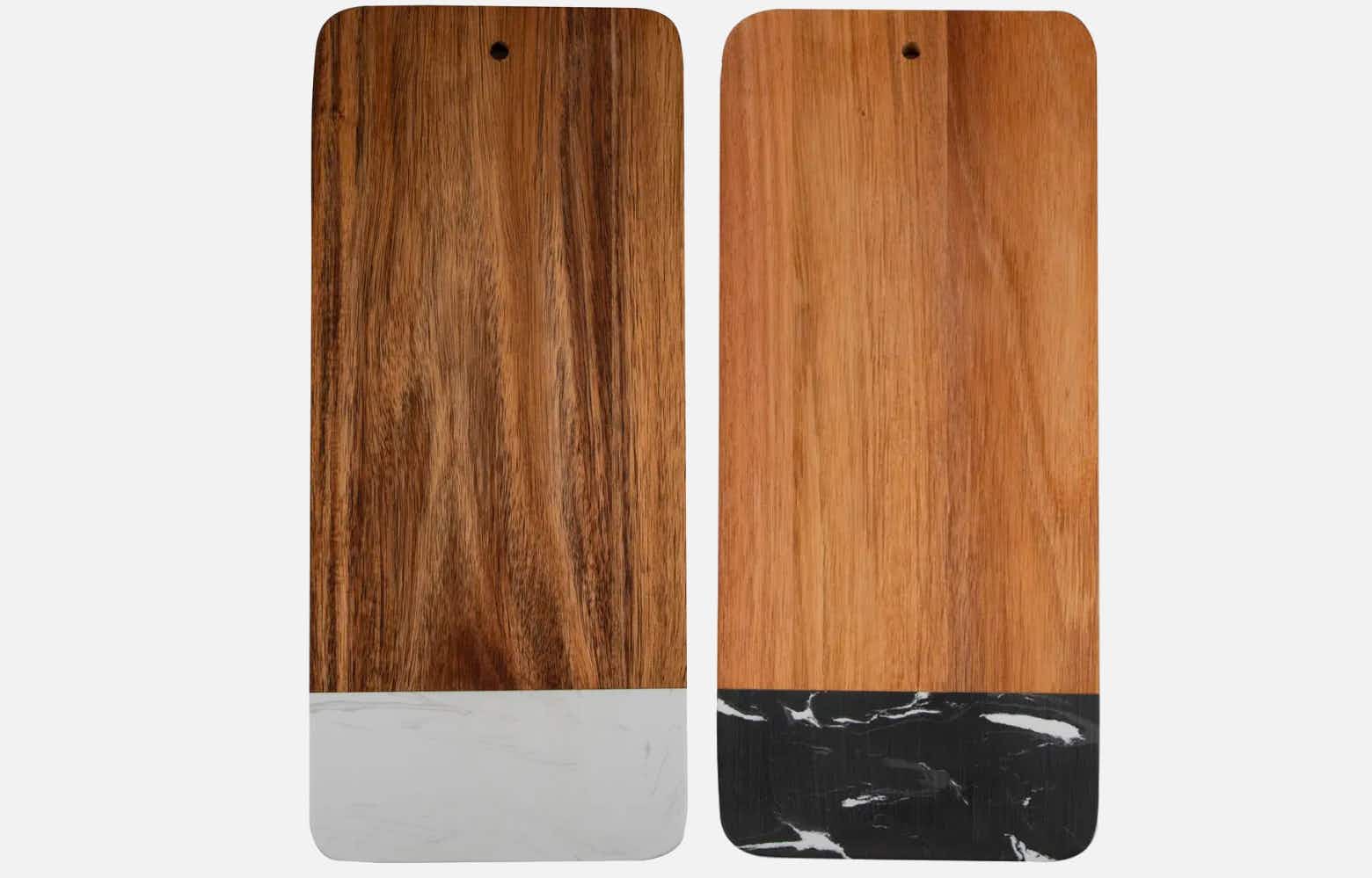 nordstrom rack wood and marble cutting boards