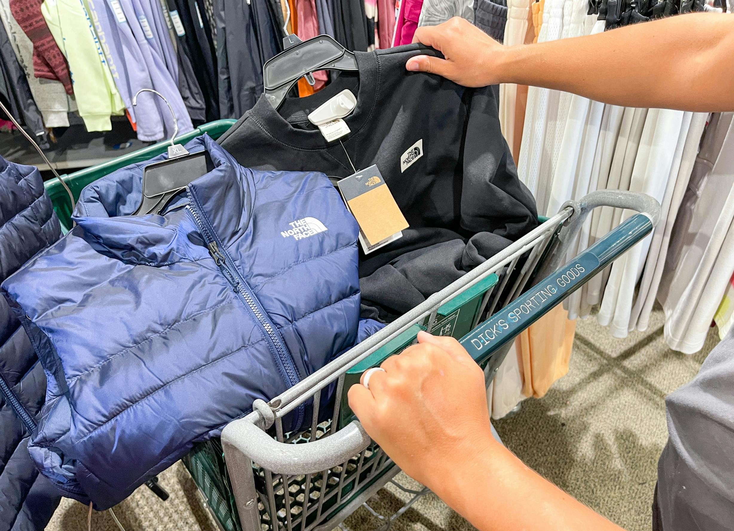 North face best sale vest black friday