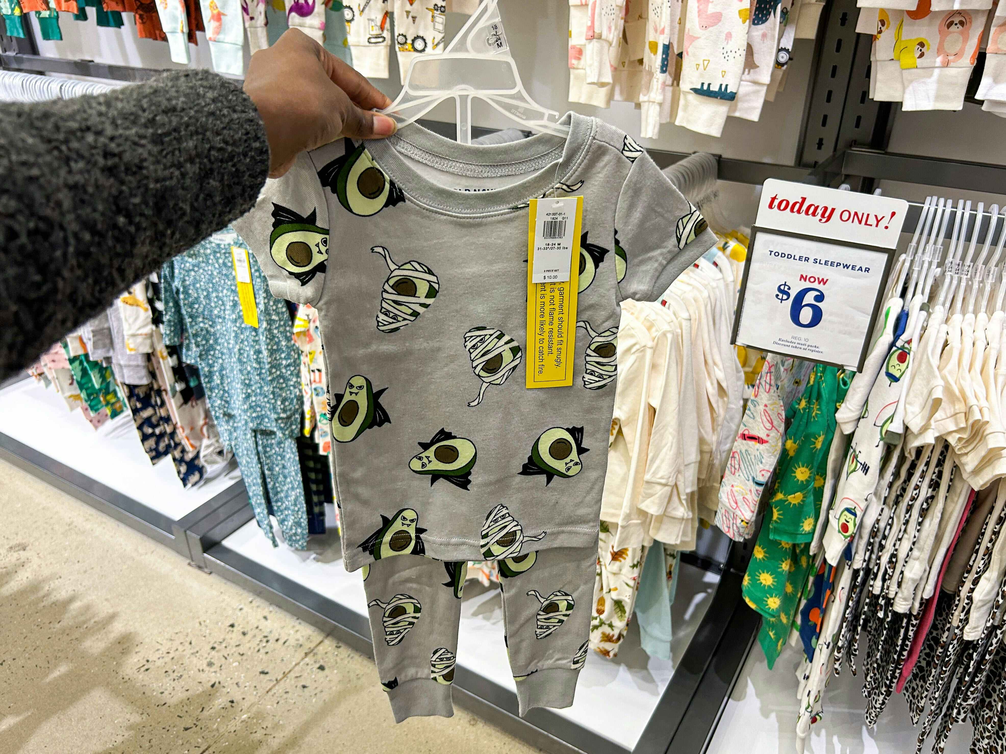 halloween toddlers' pajama sets
