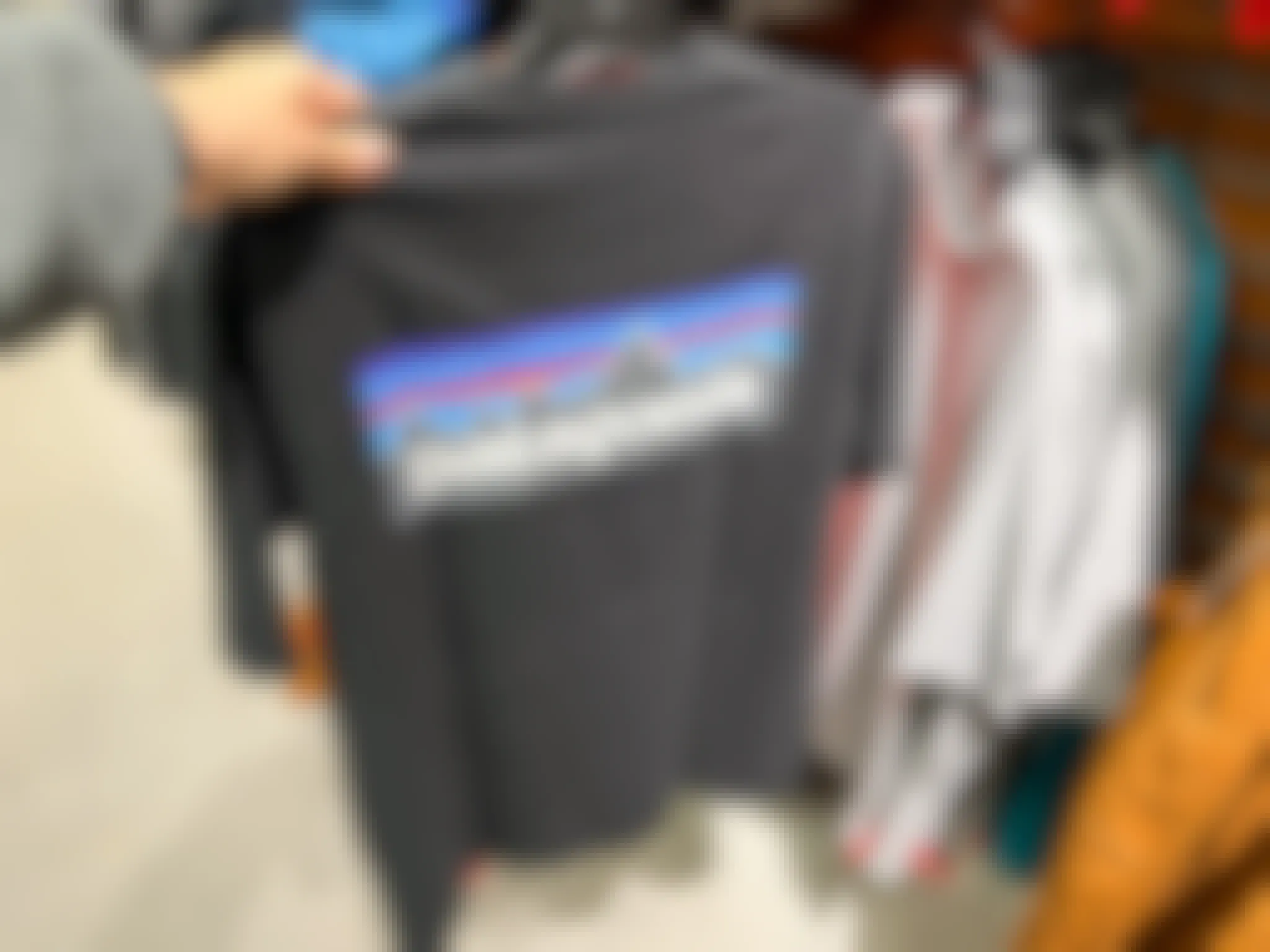 patagonia shirt on hanger