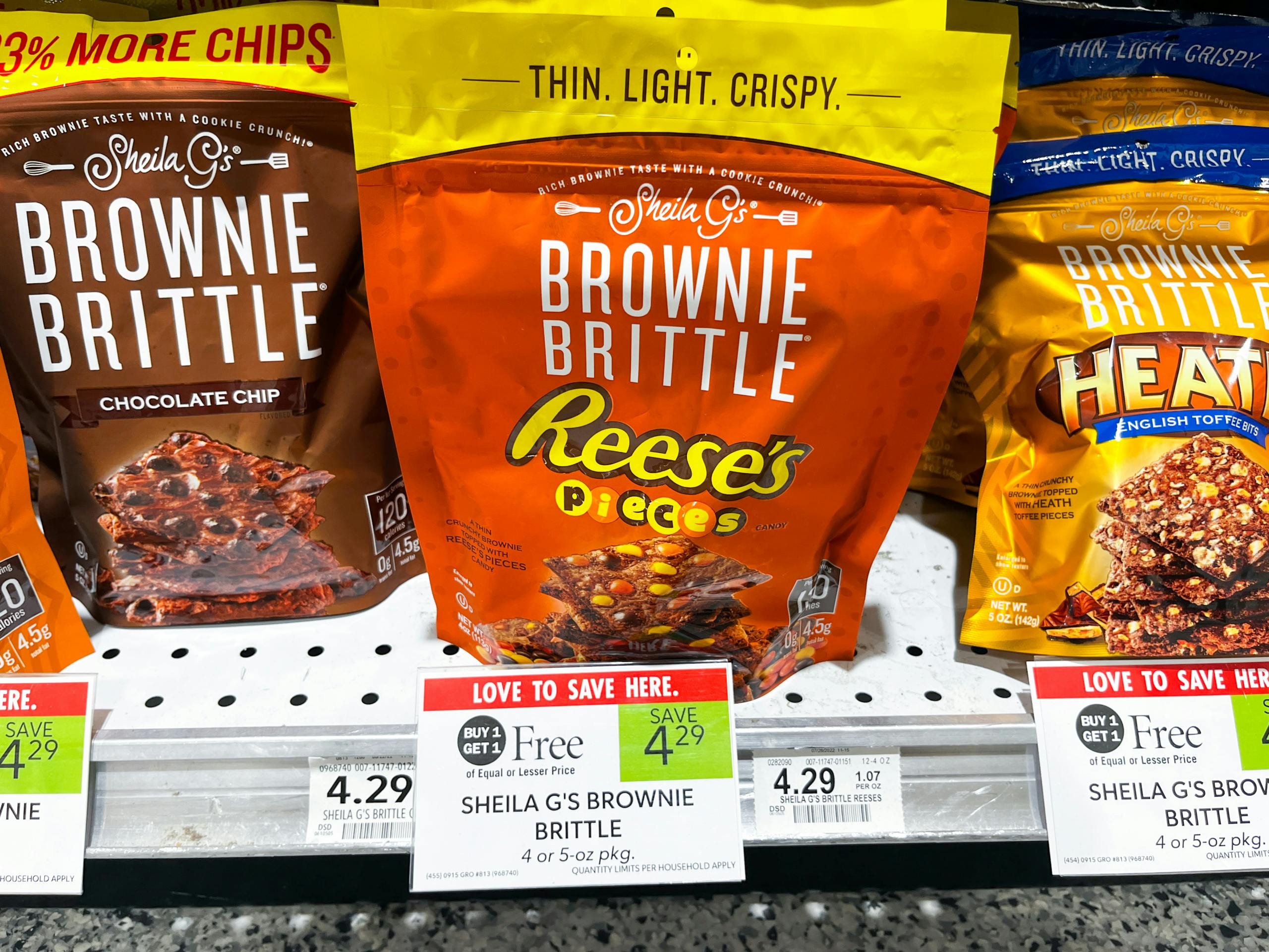 Reese's Pieces Brownie Brittle, Only 1.15 at Publix The Krazy Coupon