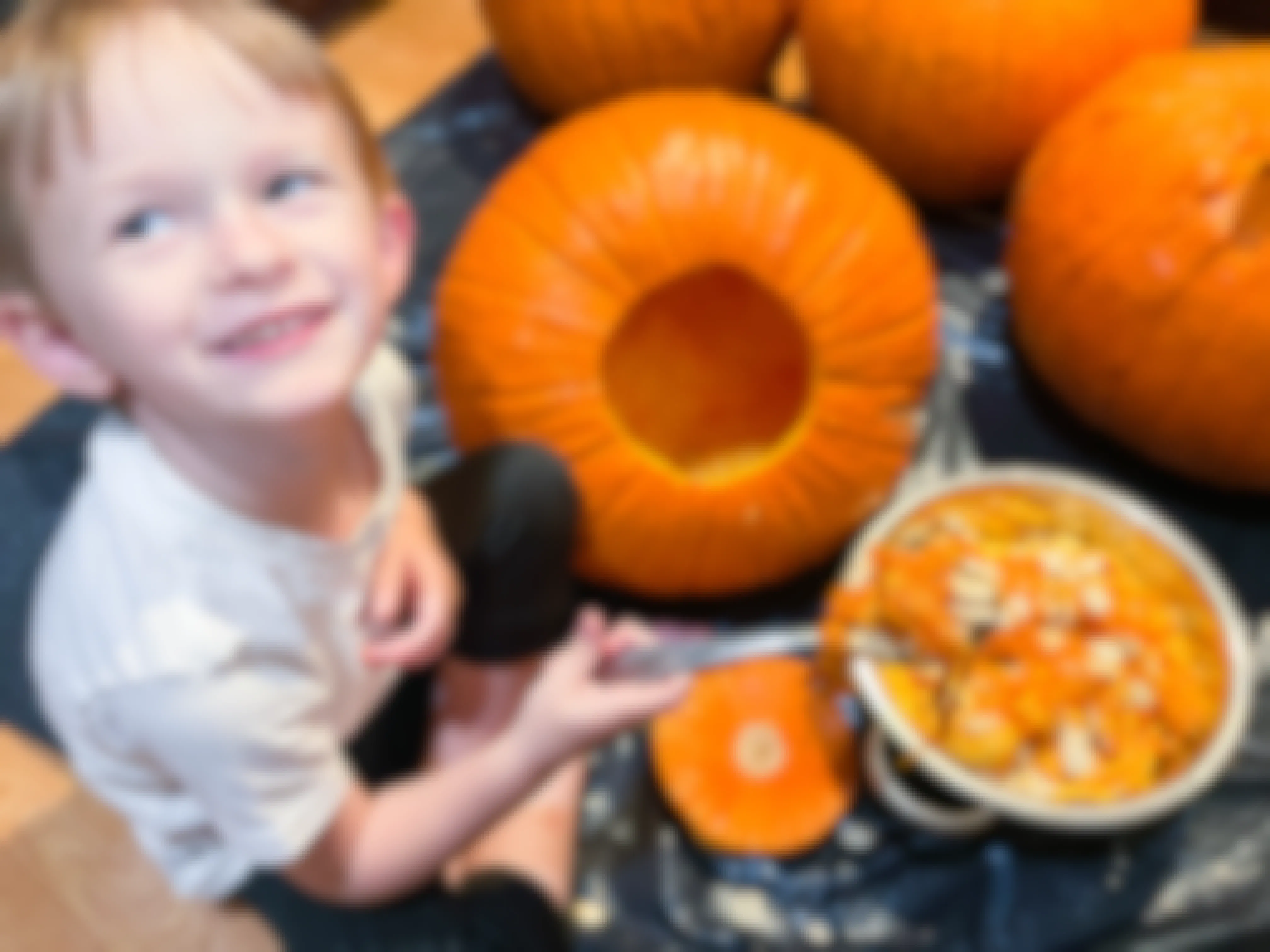 How to Clean Out a Pumpkin Fast