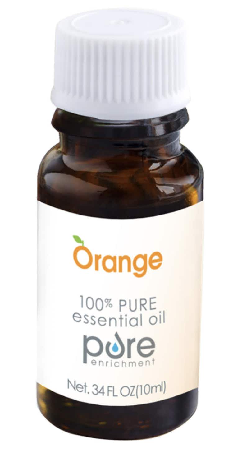 an orange essentail oil