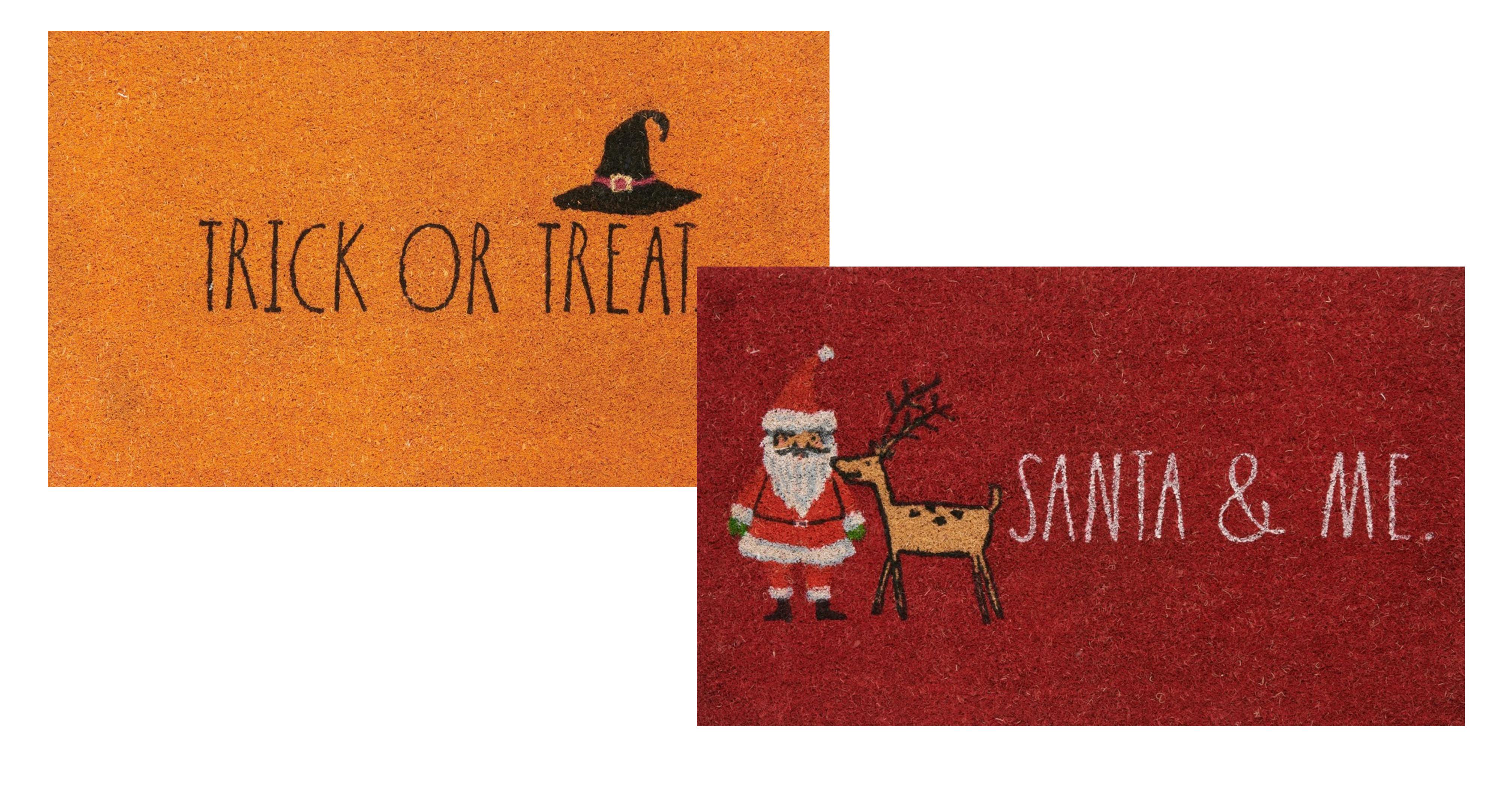 Rae Dunn Halloween & Christmas Doormats, as Low as $10 at ...