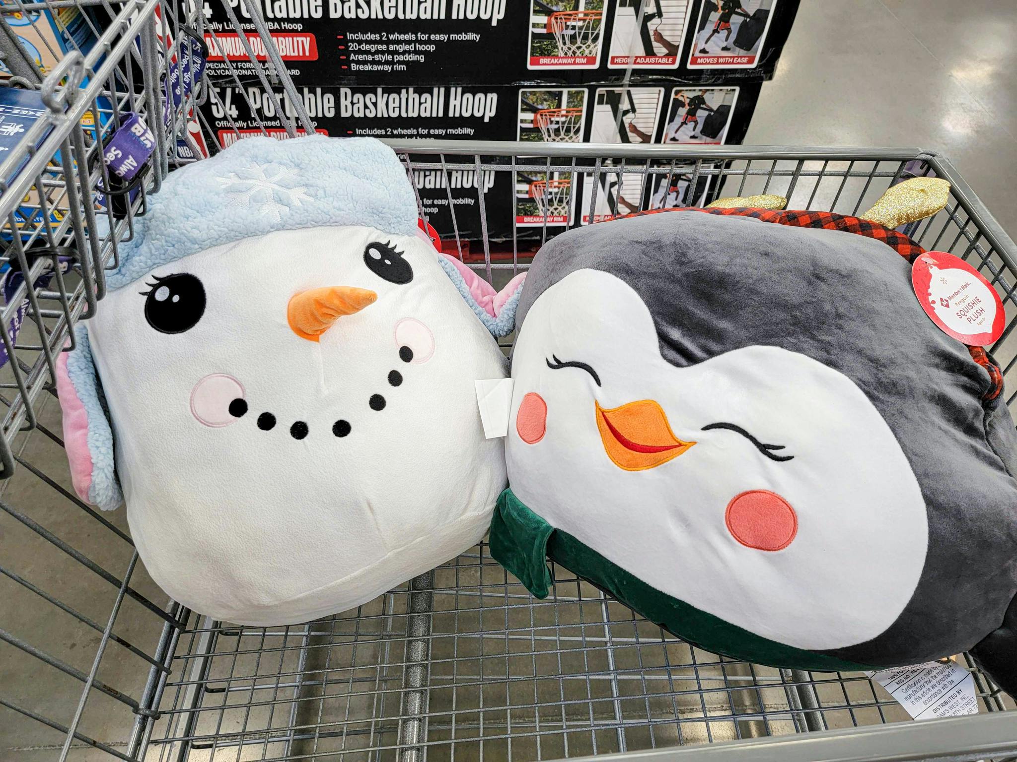 Holiday Jumbo Squishie Plush, 19.48 at Sam's Club The Krazy Coupon Lady