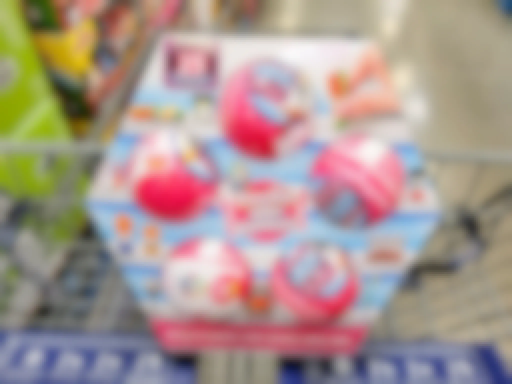 5 mini brands mini food toys in a cart