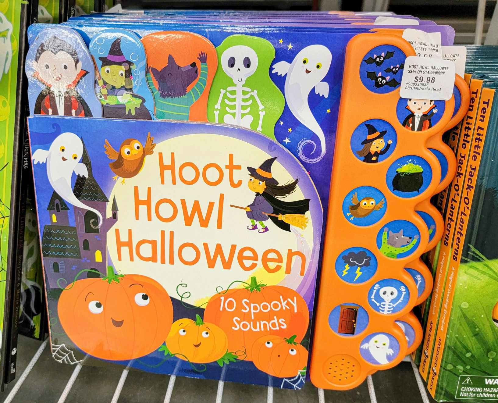 hoot howl halloween book with sounds