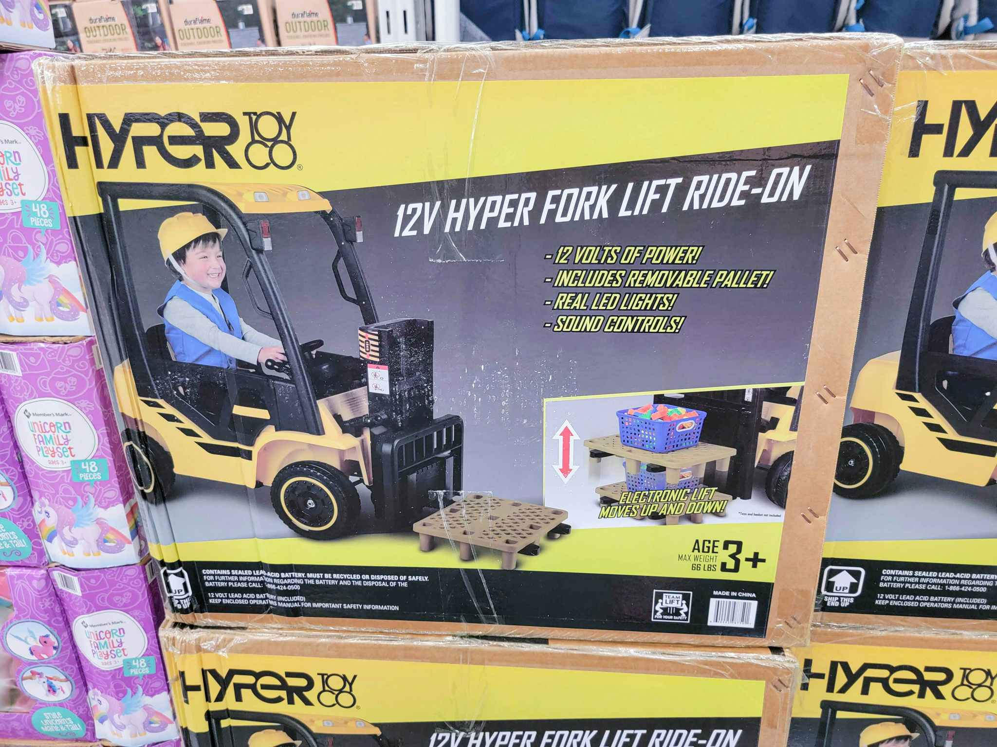 fork lift ride on toy